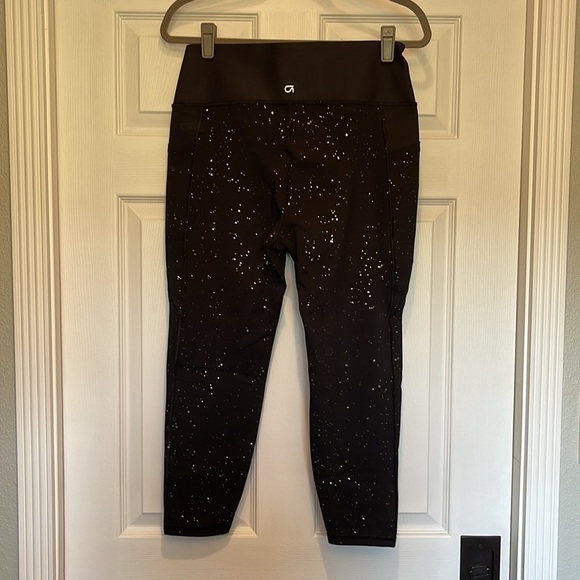 NWT Gap Gapfit Sculpt 7/8 Legging Metallic Dot Print - Picture 4 of 5